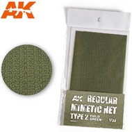  AK Interactive  NoScale Camouflage Net Type 2 Field Green AKI8067