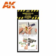  AK Interactive  1/35 Laser Cut Wooden Box 001 AKI8224