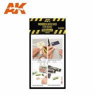  AK Interactive  1/35 Laser Cut Wooden Box 001 AKI8225