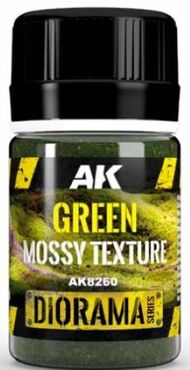  AK Interactive  NoScale Green Mossy Texture 35ml Bottle AKI8260