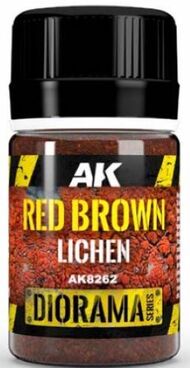  AK Interactive  NoScale Red Brown Lichen 35ml Bottle AKI8262