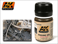  AK Interactive  NoScale Engine Oil Glossy Enamel Paint 35ml Bottle AKI84