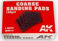  AK Interactive  NoScale Coarse Sanding Pads 120 Grit (4) AKI9016