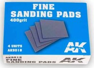  AK Interactive  NoScale Fine Sanding Pads 120 Grit (4) AKI9018