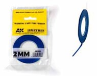  AK Interactive  NoScale Blue Masking Tape for Curves 2mm AKI9182