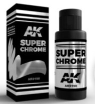  AK Interactive  NoScale Super Chrome Paint 60ml Bottle AKI9198