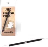  AK Interactive  NoScale Rubbing Stick w/3mm & 5mm Tips (3ea) AKI9317