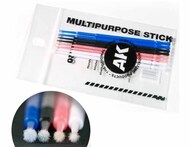  AK Interactive  NoScale Microfiber Multipurpose Stick Applicators: 1mm AKI9330