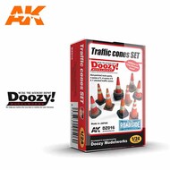  AK Interactive  1/24 Traffic Cones Set* AKIDZ016