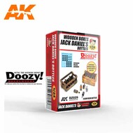  AK Interactive  1/24 Wooden Boxes Jack Daniel's Bottles* AKIDZ029
