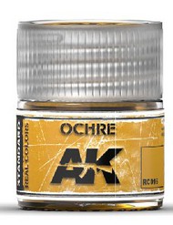 AK Interactive  NoScale Real Colors: Ochre Acrylic Lacquer Paint 10ml Bottle AKIRC16