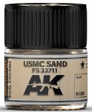 Real Colors: USMC Sand FS33711 Acrylic Lacquer Paint 10ml Bottle #AKIRC228