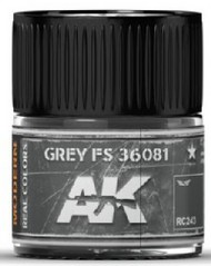 Real Colors: Grey FS36081 Acrylic Lacquer Paint 10ml Bottle #AKIRC243