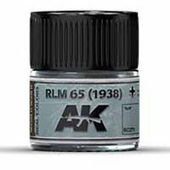  AK Interactive  NoScale Real Colors: RLM65 (1938) Acrylic Lacquer Paint 10ml Bottle AKIRC271