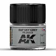 Real Colors: RAF Sky Grey/DKH L40/52 Grau FS26373 Acrylic Lacquer Paint 10ml Bottle #AKIRC285