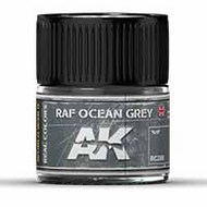  AK Interactive  NoScale Real Colors: RAF Ocean Grey Acrylic Lacquer Paint 10ml Bottle AKIRC288