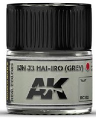  AK Interactive  NoScale Real Colors: IJN J3 HAI-IRO (Grey) Acrylic Lacquer Paint 10ml Bottle AKIRC302