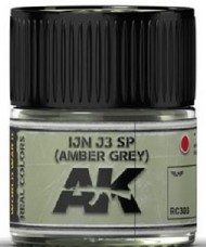  AK Interactive  NoScale Real Colors: IJN J3 SP (Amber Grey) Acrylic Lacquer Paint 10ml Bottle AKIRC303