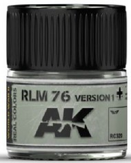  AK Interactive  NoScale Real Colors: RLM76 Version 1 Acrylic Lacquer Paint 10ml Bottle AKIRC320