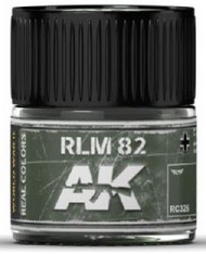  AK Interactive  NoScale Real Colors: RLM82 Acrylic Lacquer Paint 10ml Bottle AKIRC326