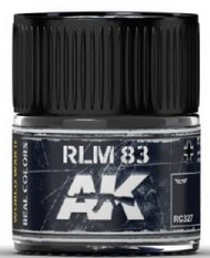  AK Interactive  NoScale Real Colors: RLM83 Acrylic Lacquer Paint 10ml Bottle AKIRC327