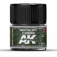 Real Colors: Midori Iro (Green) Acrylic Lacquer Paint 10ml Bottle #AKIRC331