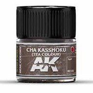  AK Interactive  NoScale Real Colors: Cha Kasshoku Acrylic Lacquer Paint 10ml Bottle AKIRC335