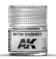  AK Interactive  NoScale Real Colors: Satin Varnish Acrylic Lacquer Paint 10ml Bottle AKIRC501