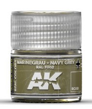 Real Colors: Navy Grey RAL7002 Acrylic Lacquer Paint 10ml Bottle #AKIRC51