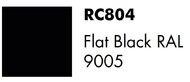 Real Colors Standard: Flat Black RAL9005 Lacquer Based Paint 17ml Bottle #AKIRC804