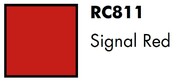 Real Colors Standard: Signal Red Lacquer Based Paint 17ml Bottle #AKIRC811