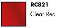 Real Colors Standard: Clear Red Lacquer Based Paint 17ml Bottle #AKIRC821