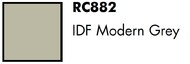  AK Interactive  NoScale Real Colors Military: IDF Modern Grey Lacquer Based Paint 17ml Bottle AKIRC882