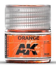 Real Colors: Orange Acrylic Lacquer Paint 10ml Bottle #AKIRC9
