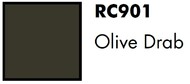 Real Colors Military: Olive Drab Lacquer Based Paint 17ml Bottle #AKIRC901