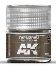  AK Interactive  NoScale Real Colors: Tarngrau RAL7050 F9 Acrylic Lacquer Paint 10ml Bottle AKIRC91