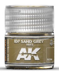  AK Interactive  NoScale Real Colors: IDF Sinai Grey 1973 Acrylic Lacquer Paint 10ml Bottle AKIRC96