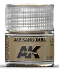 Real Colors: UAE Sand Dull Acrylic Lacquer Paint 10ml Bottle #AKIRC97