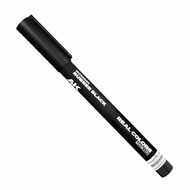  AK Interactive  NoScale Real Colors Acrylic Paint Markers Rubber Black AKIRCM001