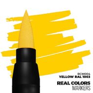  AK Interactive  NoScale Real Colors Acrylic Paint Markers Yellow RAL1003 AKIRCM004