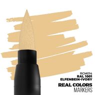  AK Interactive  NoScale Real Colors Acrylic Paint Markers Ivory RAL1001 AKIRCM014