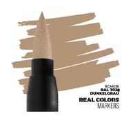 Real Colors Acrylic Paint Markers Dark Yellow RAL7028 #AKIRCM018