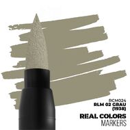 Real Colors Acrylic Paint Markers Grey 1938 RLM02 #AKIRCM024