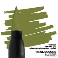  AK Interactive  NoScale Real Colors Acrylic Paint Markers IJN M3 Mitsubishi Interior Green AKIRCM029