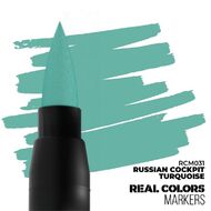 Real Colors Acrylic Paint Markers Russian Cockpit Turquoise #AKIRCM031