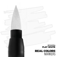 Real Colors Acrylic Paint Markers Flat White #AKIRCM034