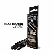 Real Colors Acrylic Paint Marker Tools Set (3) #AKIRCM101