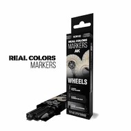 Real Colors Acrylic Paint Marker Wheels Set (3) #AKIRCM102