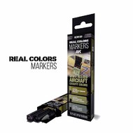 Real Colors Acrylic Paint Marker WWII Allied Aircraft Cockpit Set (3) #AKIRCM109