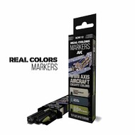 Real Colors Acrylic Paint Marker WWII Axis Aircraft Cockpit Set (3) #AKIRCM110